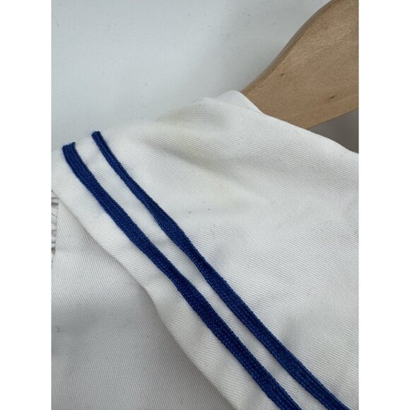 VTG Baby 24M Boutique Sailor Dress Navy Bucket Purse Button Back Nautical Sweet - Picture 10 of 14